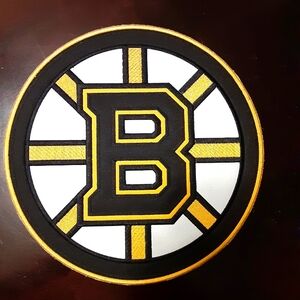 Boston Bruins 10 Inch Big Logo Patch